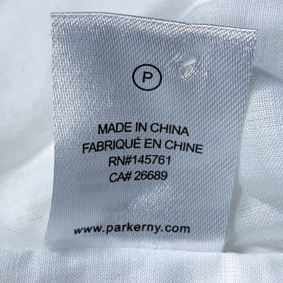 Parker Genevieve Long Eyelet MIDI Dress in Ivory - Picture 12 of 12